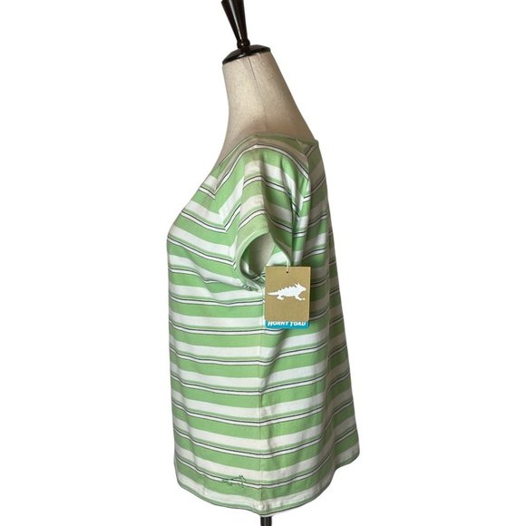 Horny Toad Green & White T-Shirt - Picture 2 of 9